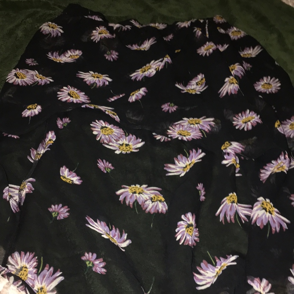 Flowy Floral Skirt